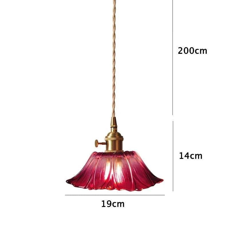 LuxeAura™ moderne glazen kroonluchter met bloemvorm – productafbeelding 8
