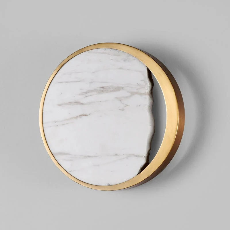 LuxeGlow™ ronde marmeren wandlamp met G9-fitting – productafbeelding 7
