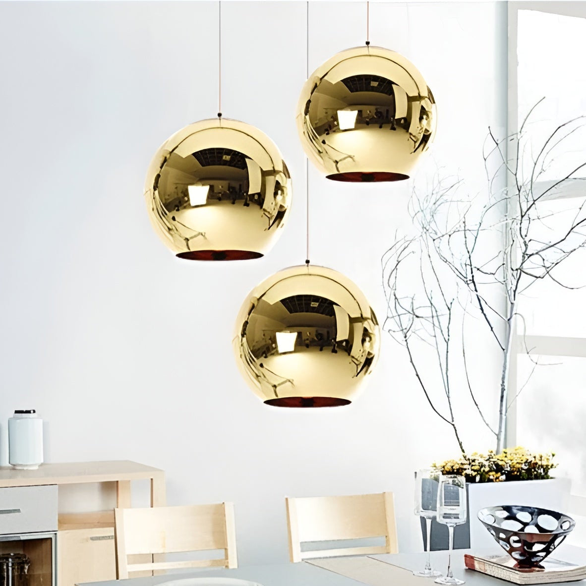 LumiSphere™ glazen hanglamp met verstelbaar snoer van 350 cm – productafbeelding 9