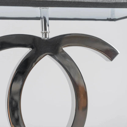 LuxeGlow™ Scandinavische tafellamp met dubbele C-vorm – productafbeelding 4
