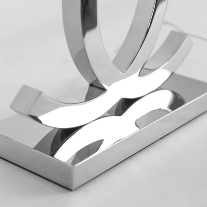 LuxeGlow™ Scandinavische tafellamp met dubbele C-vorm – productafbeelding 5