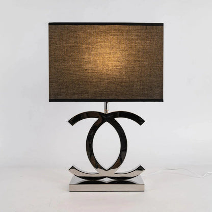 LuxeGlow™ Scandinavische tafellamp met dubbele C-vorm – productafbeelding 8