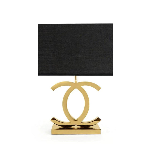 LuxeGlow™ Scandinavische tafellamp met dubbele C-vorm – productafbeelding 10