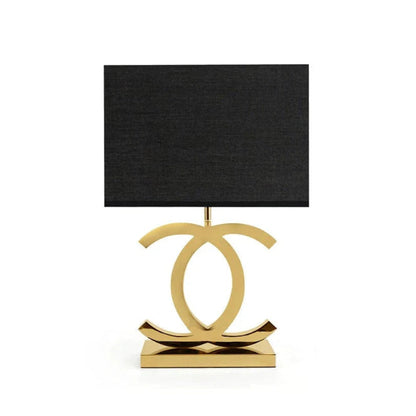 LuxeGlow™ Scandinavische tafellamp met dubbele C-vorm – productafbeelding 10
