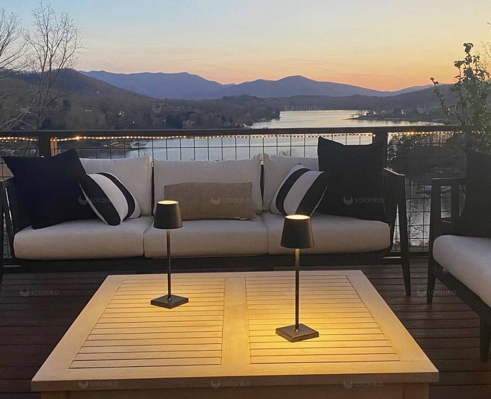 LuxeGlow™ waterbestendige touchlamp met oplaadbare accu – productafbeelding 4