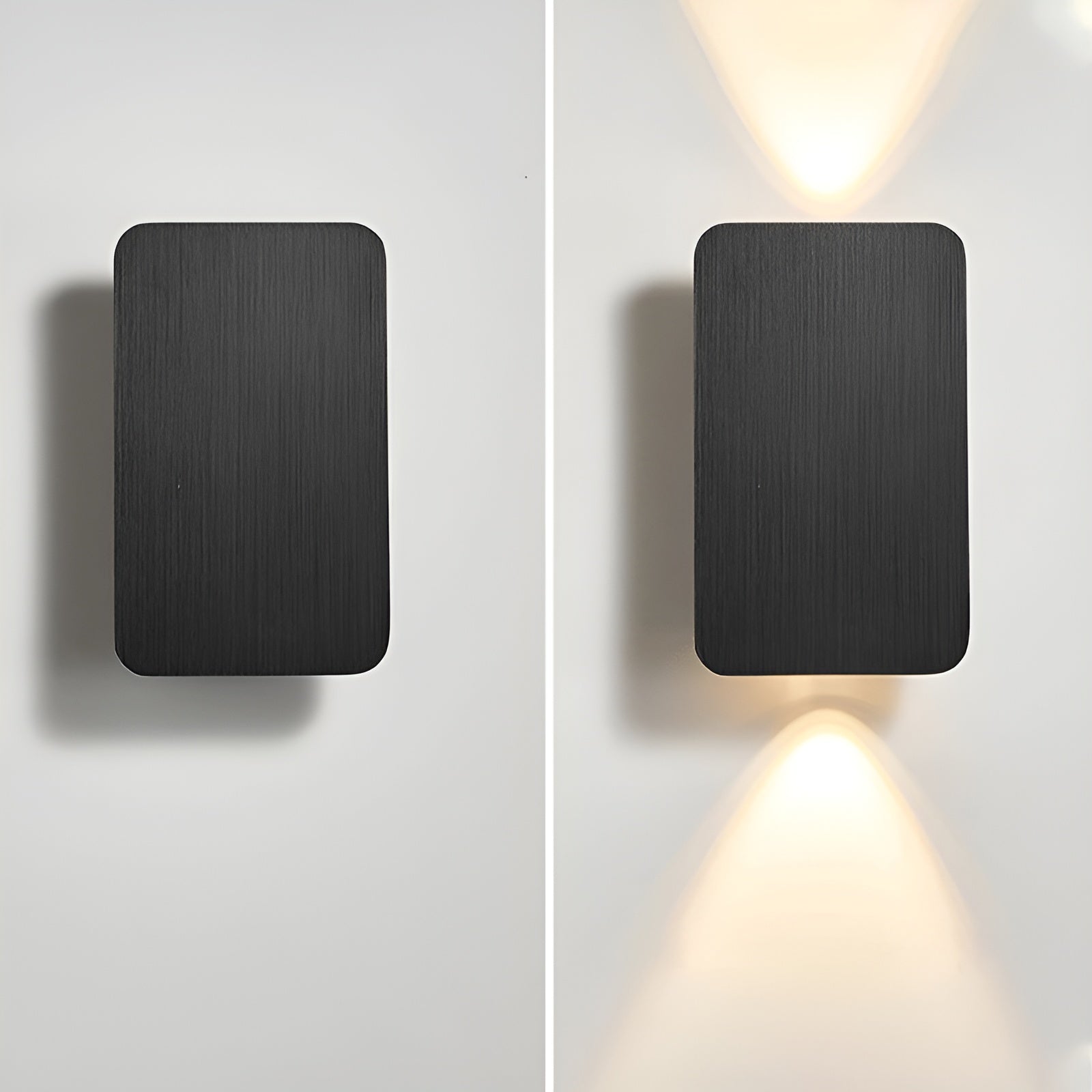 LumaGlow™ minimalistische LED-wandlamp met 3 lichtkleuren – productafbeelding 2