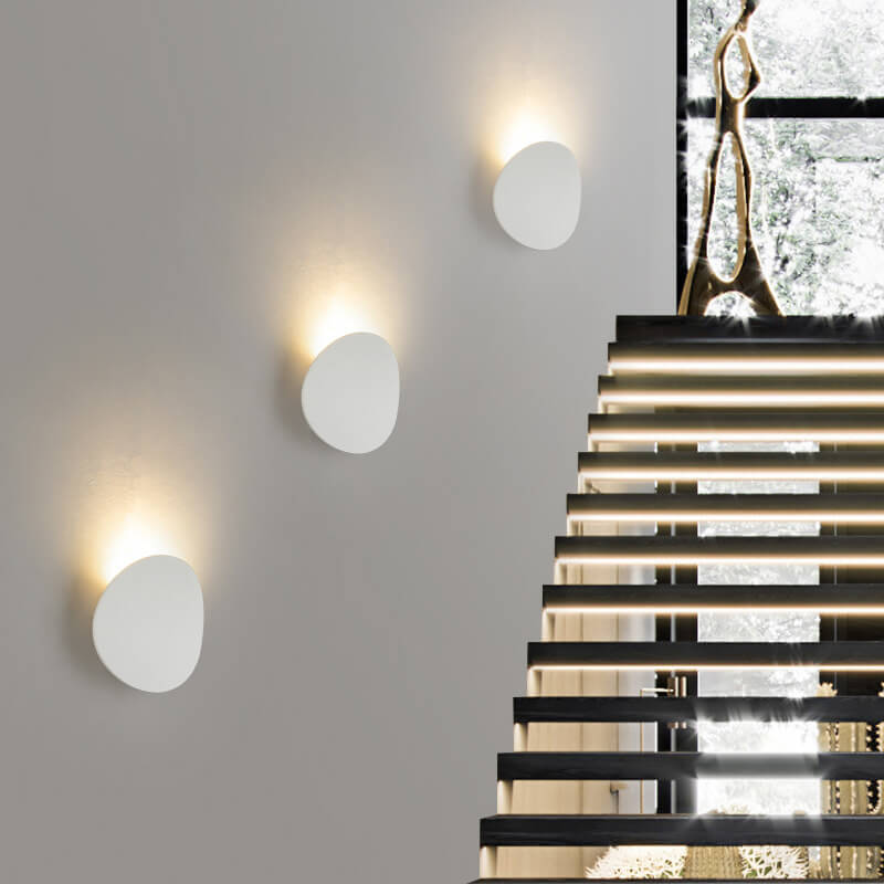 LumaGlow™ IP65 LED-buitenwandlamp van aluminium en glas – productafbeelding 1