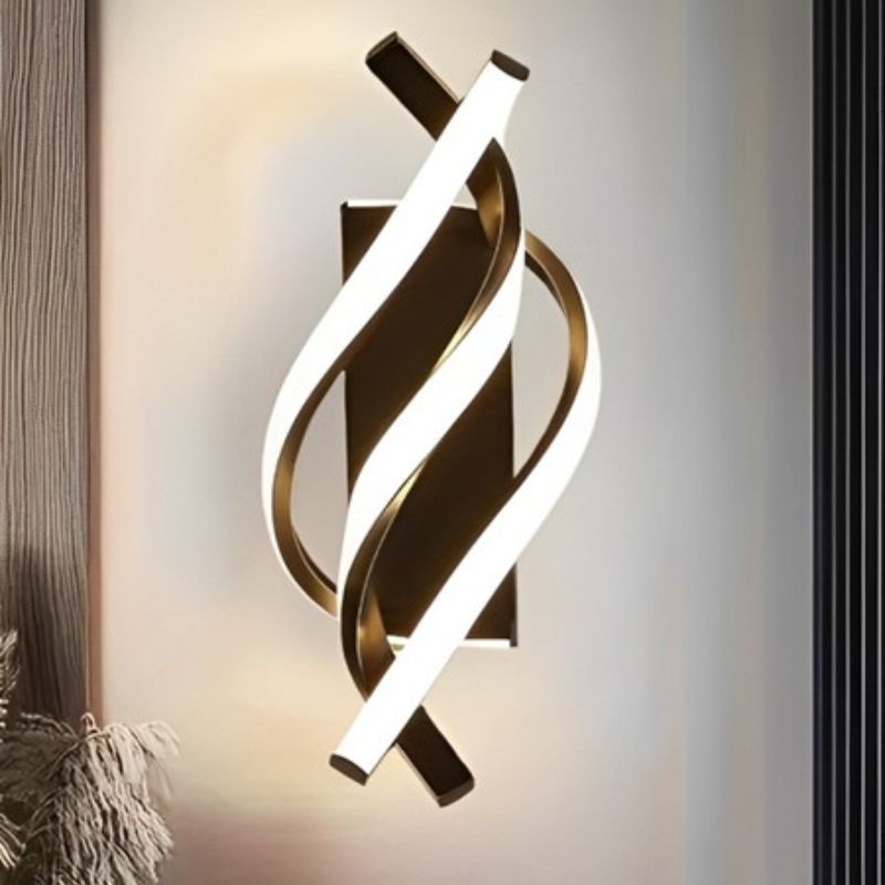ModernGlow™ 16W LED-wandlamp van aluminium en acryl – productafbeelding 1