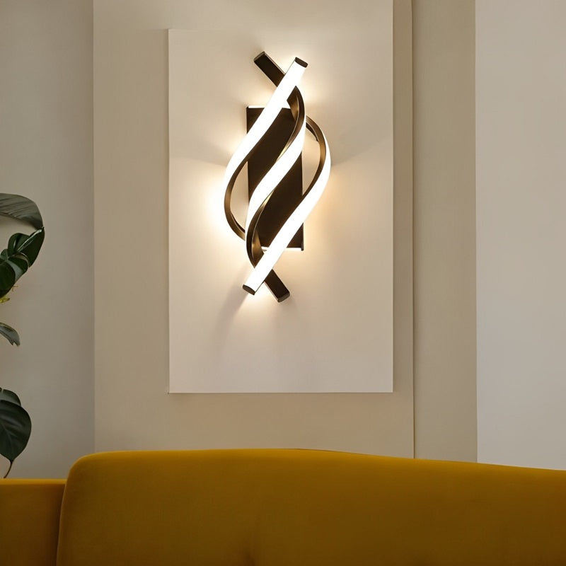 ModernGlow™ 16W LED-wandlamp van aluminium en acryl – productafbeelding 2