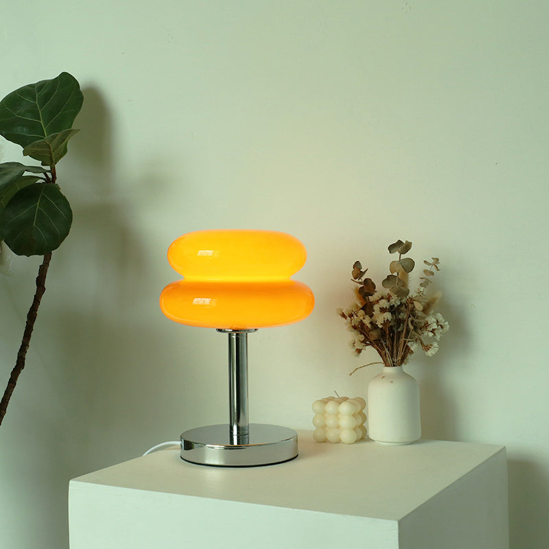 LumaGlow™ moderne glazen tafellamp van 18 × 28 cm – productafbeelding 1
