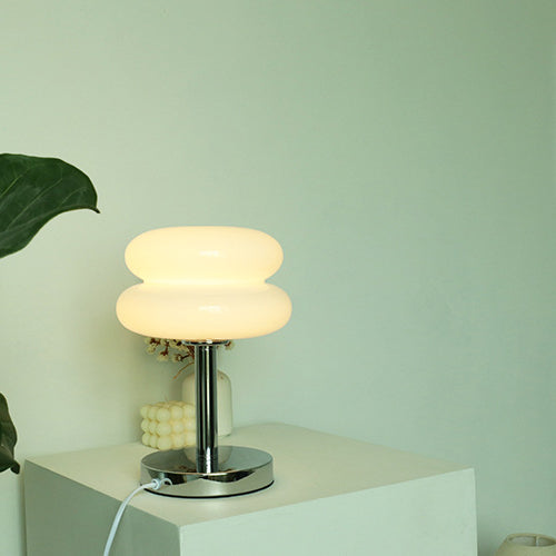 LumaGlow™ moderne glazen tafellamp van 18 × 28 cm – productafbeelding 11