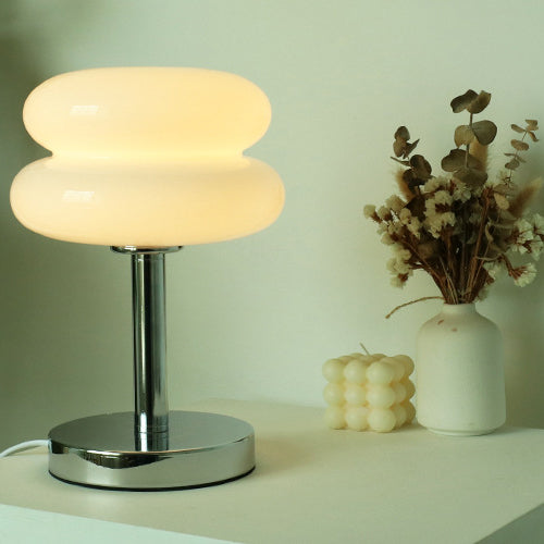 LumaGlow™ moderne glazen tafellamp van 18 × 28 cm – productafbeelding 12