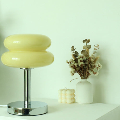 LumaGlow™ moderne glazen tafellamp van 18 × 28 cm – productafbeelding 13