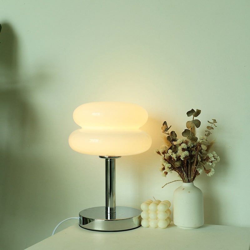 LumaGlow™ moderne glazen tafellamp van 18 × 28 cm – productafbeelding 4