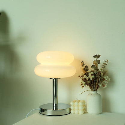 LumaGlow™ moderne glazen tafellamp van 18 × 28 cm – productafbeelding 4
