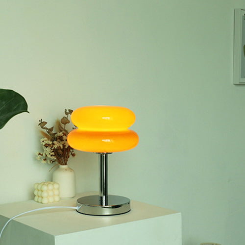 LumaGlow™ moderne glazen tafellamp van 18 × 28 cm – productafbeelding 7
