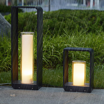LumaShine™ minimalistische buitenlamp – solar of netstroom – productafbeelding 10
