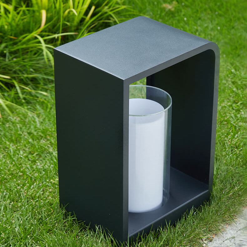 LumaShine™ minimalistische buitenlamp – solar of netstroom – productafbeelding 6