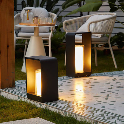 LumaShine™ minimalistische buitenlamp – solar of netstroom – productafbeelding 7