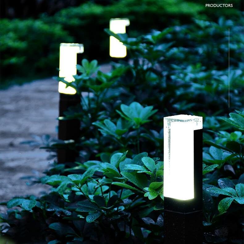 LumaVista™ 7W LED-tuinlamp van aluminium en acryl – productafbeelding 3