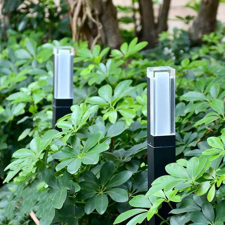 LumaVista™ 7W LED-tuinlamp van aluminium en acryl – productafbeelding 4