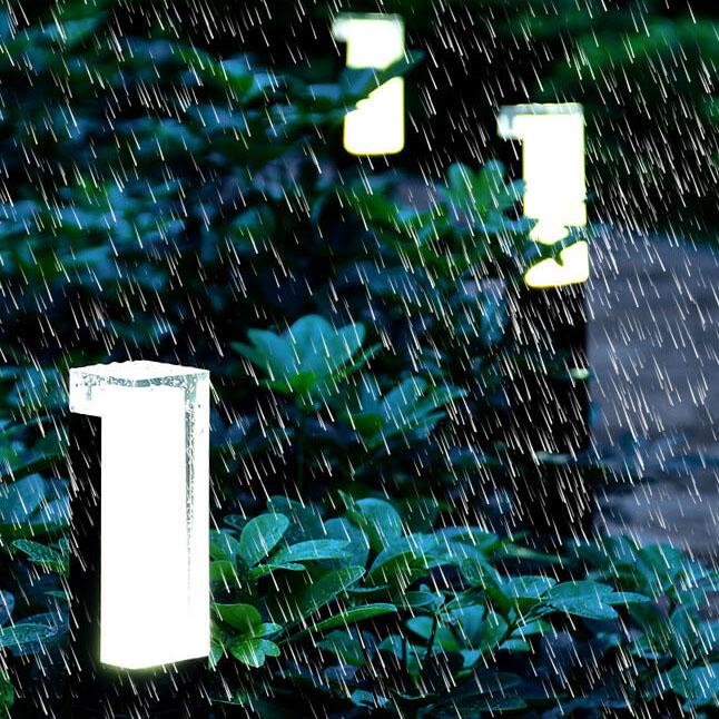 LumaVista™ 7W LED-tuinlamp van aluminium en acryl – productafbeelding 6