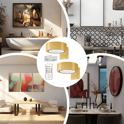 NORA™ magnetische wandlamp met 13 kleuren en afstandsbediening – productafbeelding 6