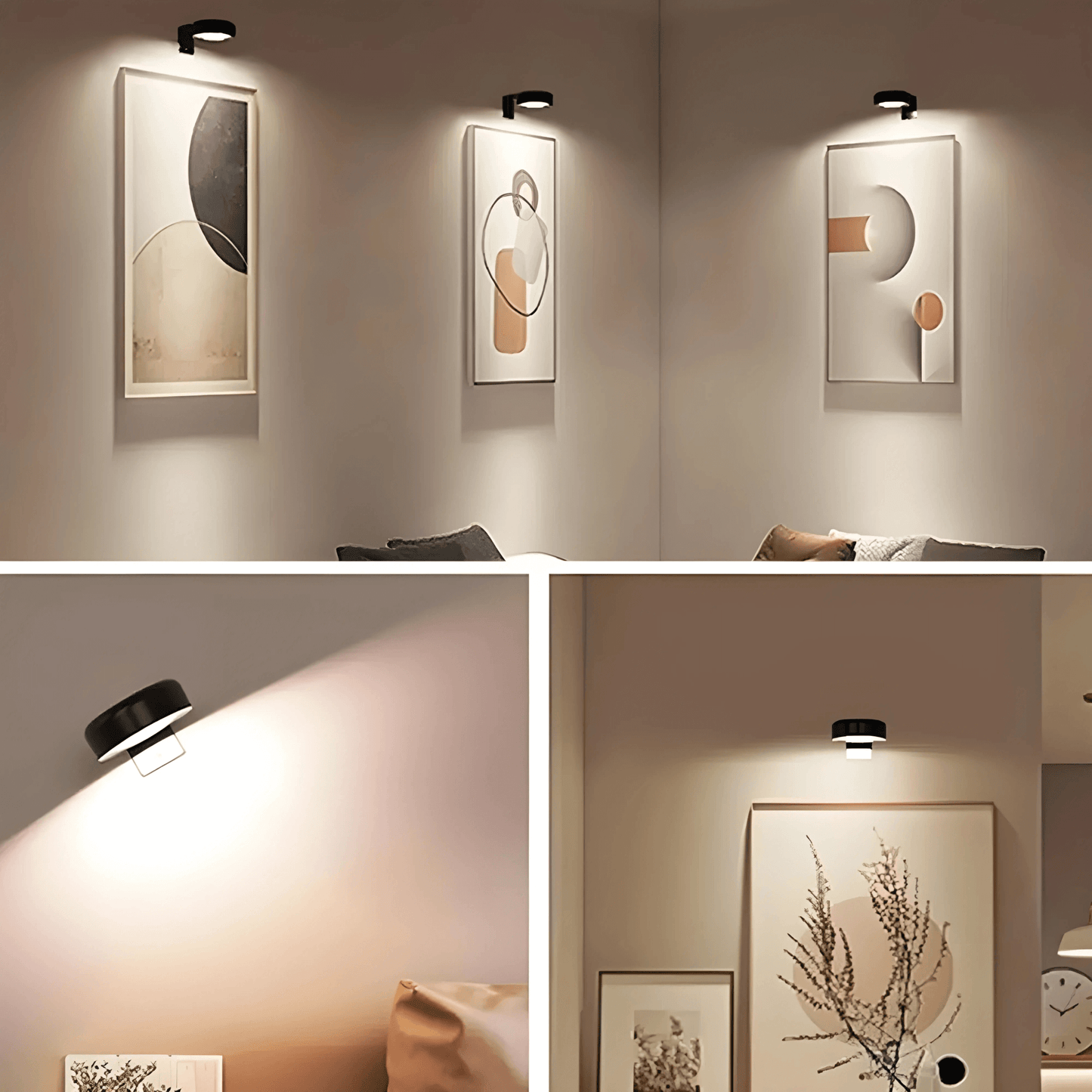 NORA™ magnetische wandlamp met 13 kleuren en afstandsbediening – productafbeelding 9