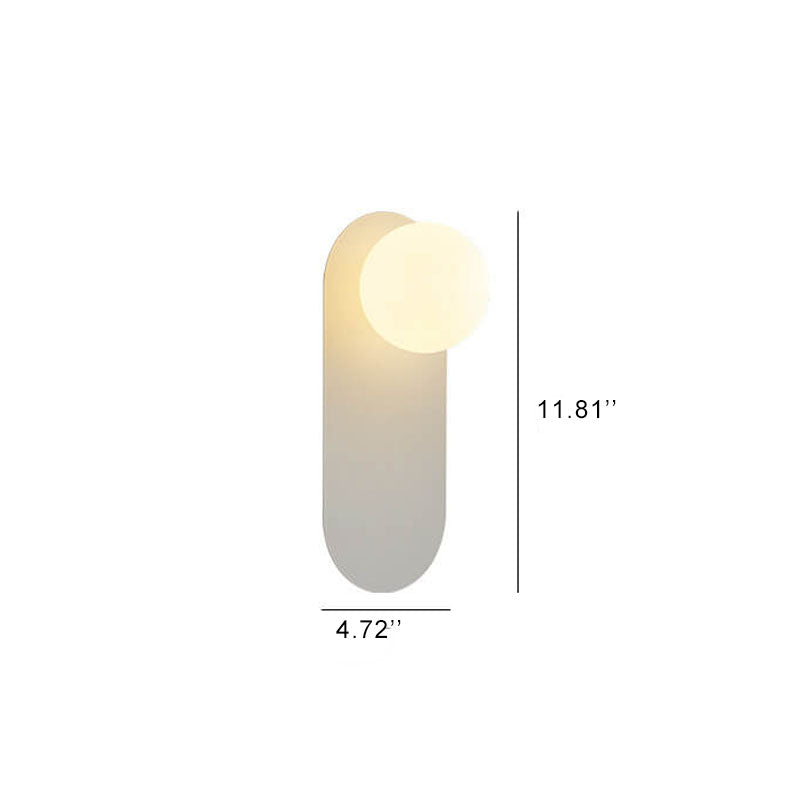 LumiNest™ minimalistische wandlamp van glas en metaal – productafbeelding 7