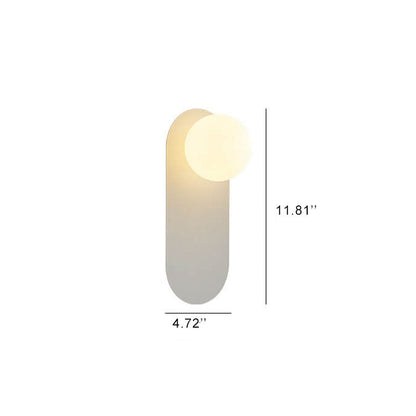 LumiNest™ minimalistische wandlamp van glas en metaal – productafbeelding 7