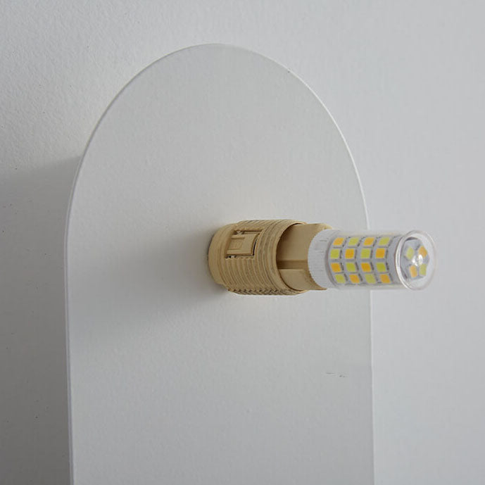 LumiNest™ minimalistische wandlamp van glas en metaal – productafbeelding 9
