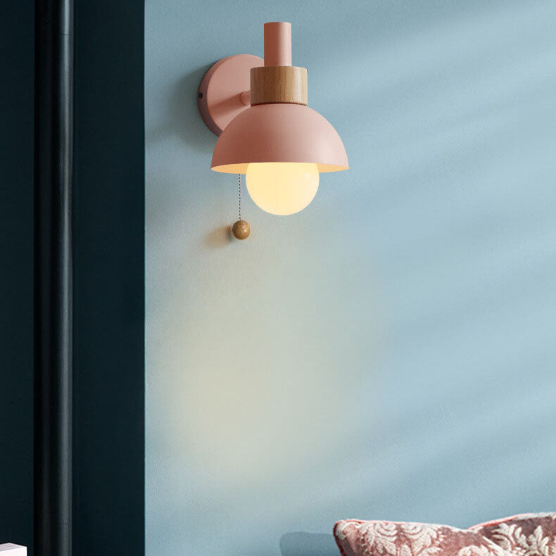 Nordic Macaron™ wandlamp van ijzer en glas – productafbeelding 11