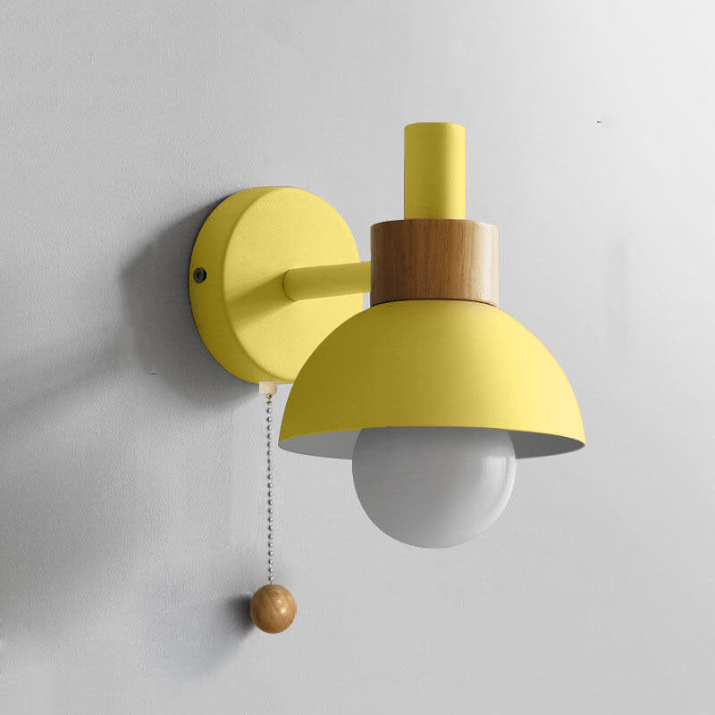 Nordic Macaron™ wandlamp van ijzer en glas – productafbeelding 12
