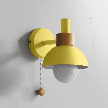 Nordic Macaron™ wandlamp van ijzer en glas – productafbeelding 12