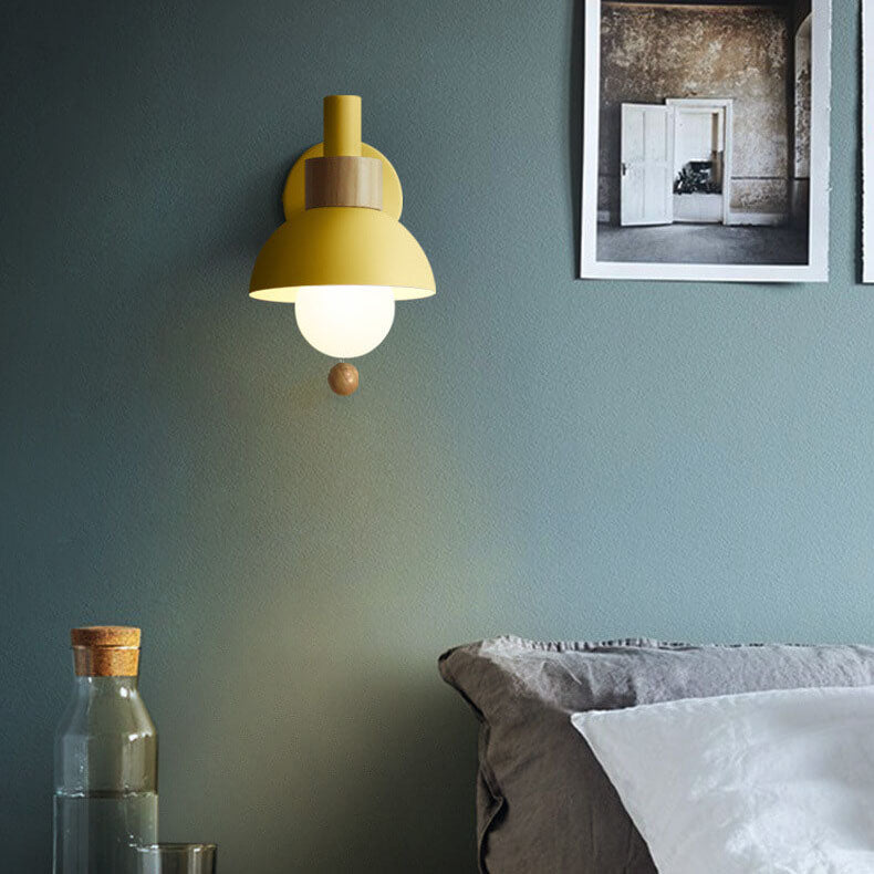 Nordic Macaron™ wandlamp van ijzer en glas – productafbeelding 4