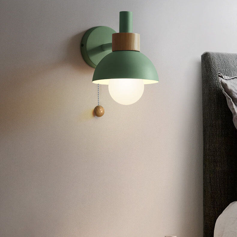 Nordic Macaron™ wandlamp van ijzer en glas – productafbeelding 6