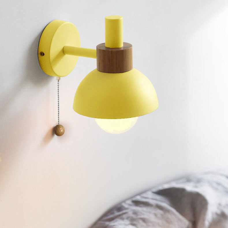 Nordic Macaron™ wandlamp van ijzer en glas – productafbeelding 8