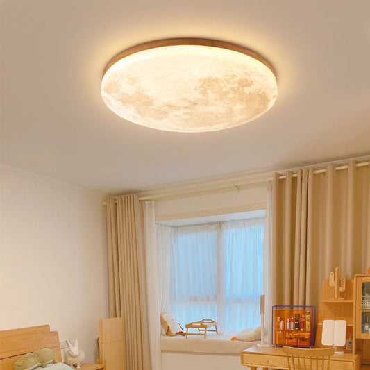 NordicGlow™ vlakke LED-plafondlamp met hoge lichtopbrengst – productafbeelding 1