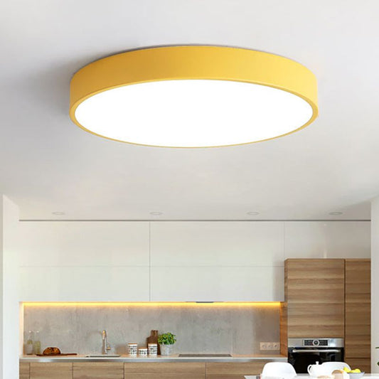 PastelRing™ ultraslanke LED-plafondlamp in pastelkleuren – productafbeelding 1