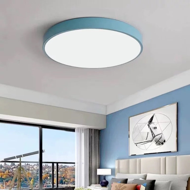 PastelRing™ ultraslanke LED-plafondlamp in pastelkleuren – productafbeelding 8