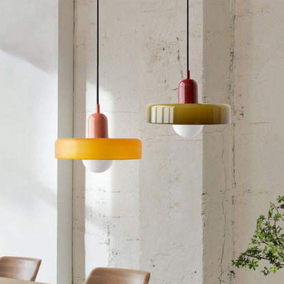 PendantHalo™ Glass Pendant Lighting for Stylish Kitchen Interiors 1