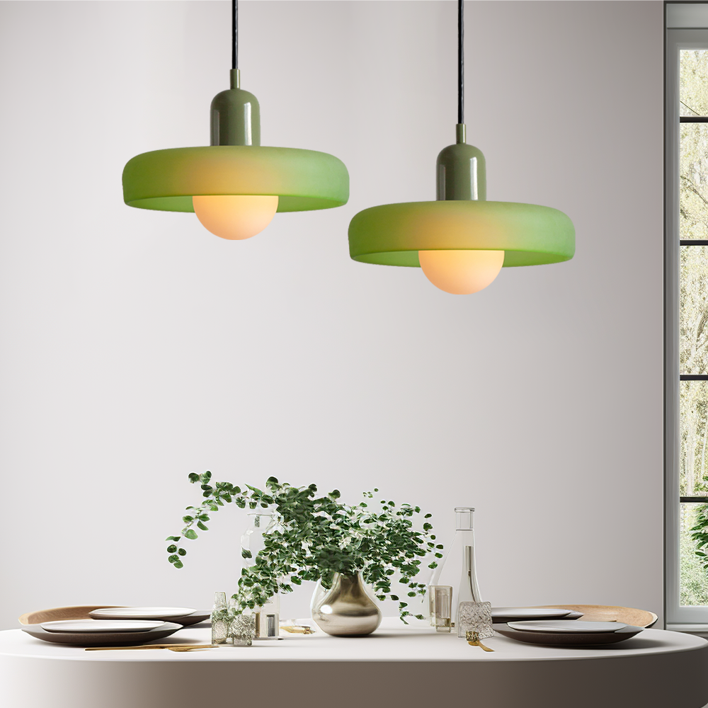 PendantHalo™ Glass Pendant Lighting for Stylish Kitchen Interiors 23