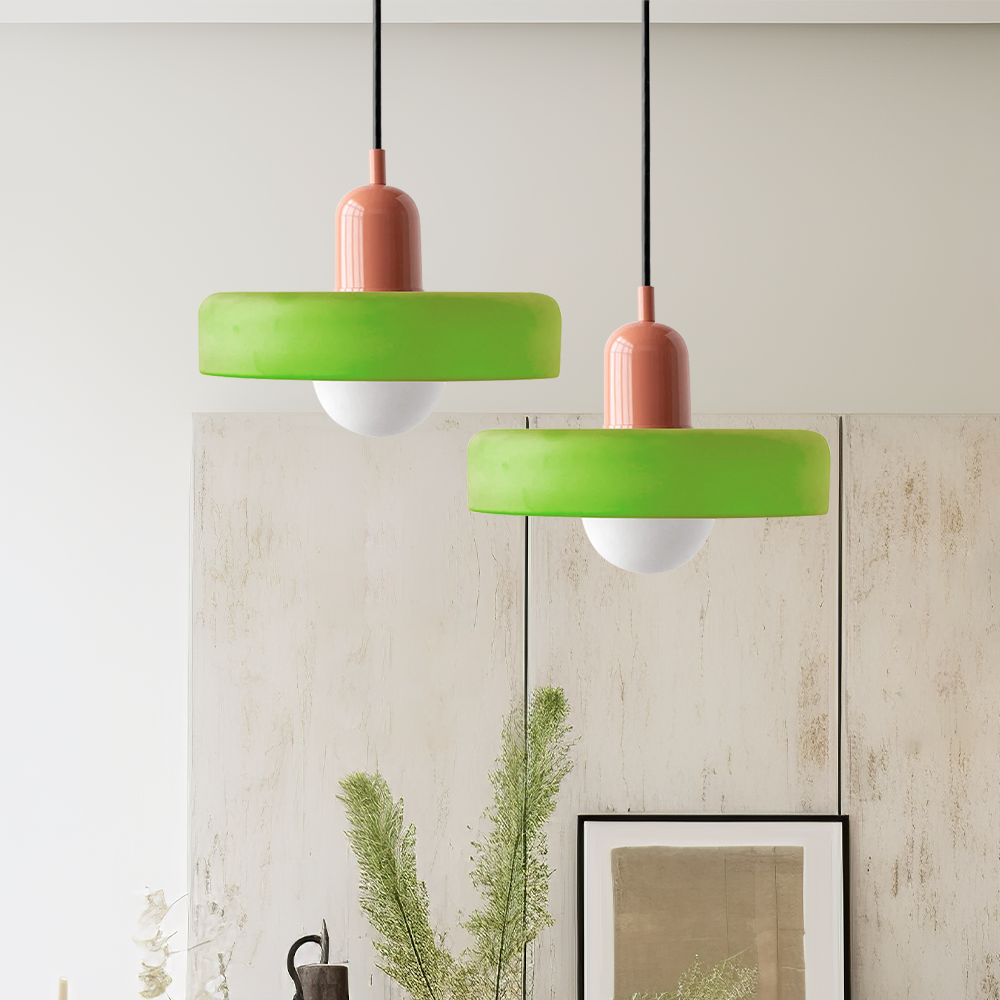PendantHalo™ Glass Pendant Lighting for Stylish Kitchen Interiors 8