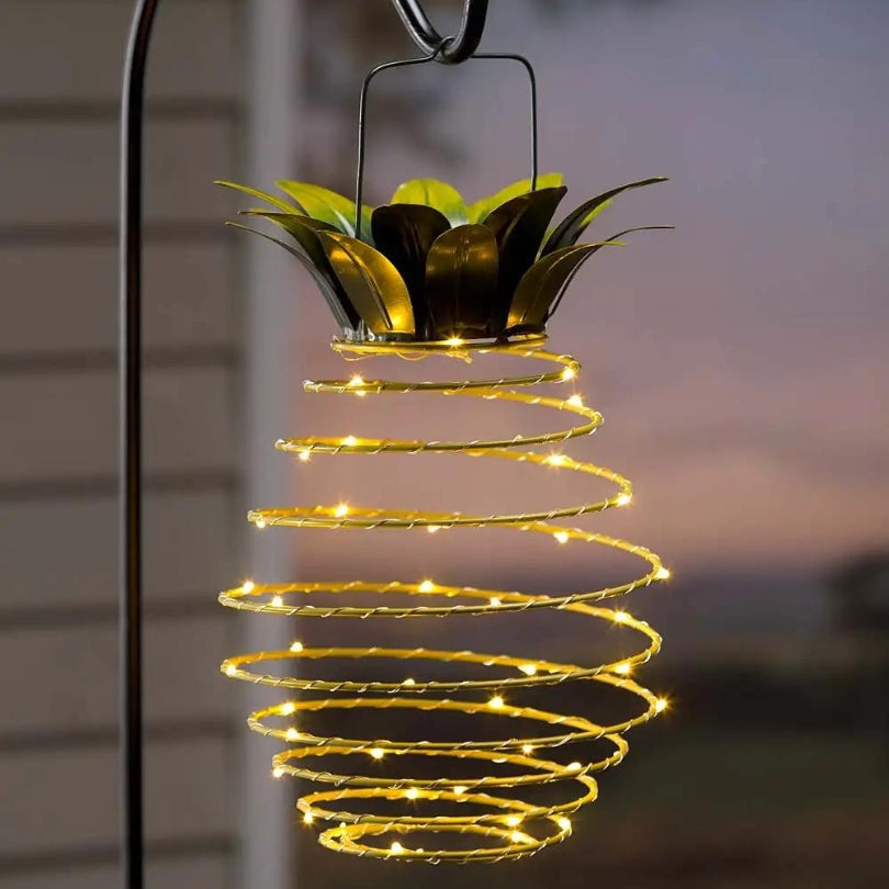 LumiGlow™ solar ananas tuinlamp met automatische LED – productafbeelding 2