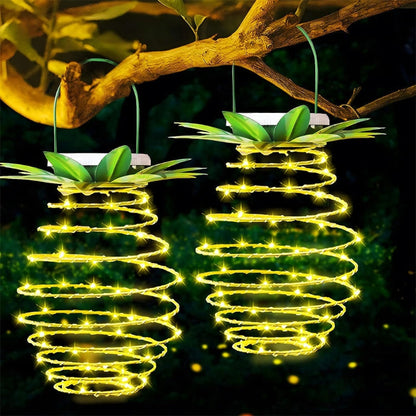 LumiGlow™ solar ananas tuinlamp met automatische LED – productafbeelding 7