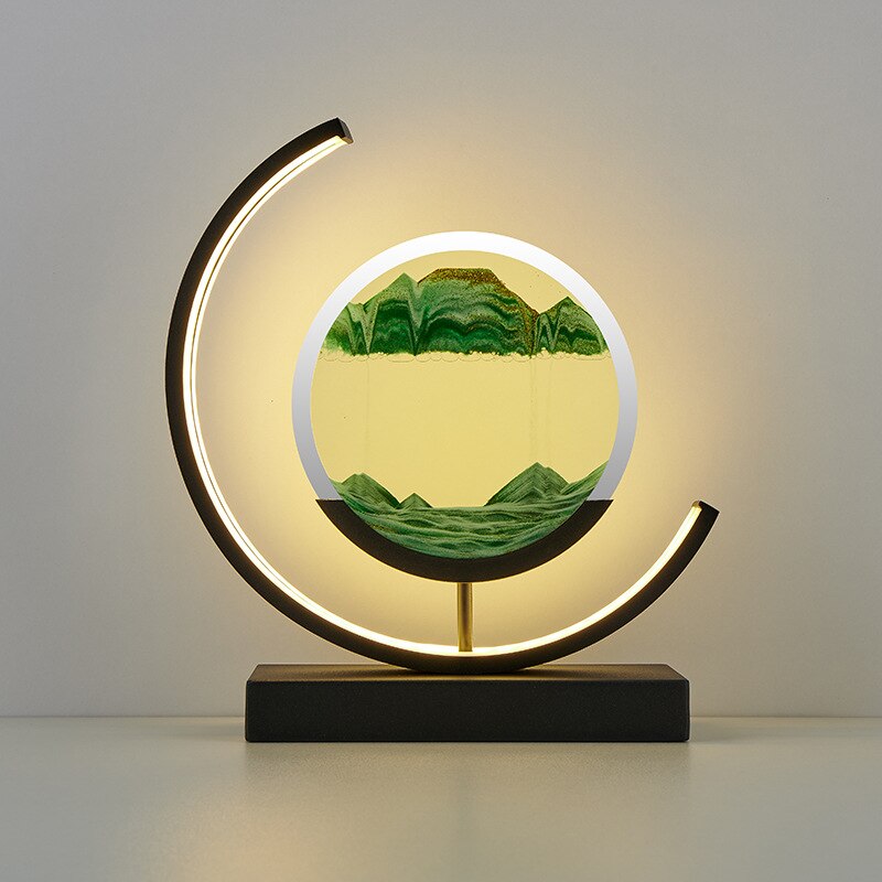 SandFlow™ LED-zandlamp met bewegende landschappen – productafbeelding 1