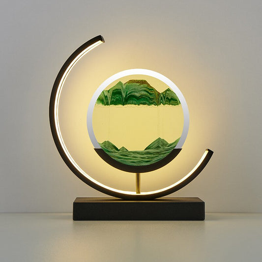 SandFlow™ LED-zandlamp met bewegende landschappen – productafbeelding 1