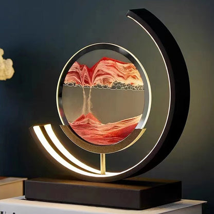 SandFlow™ LED-zandlamp met bewegende landschappen – productafbeelding 2