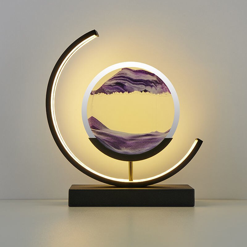 SandFlow™ LED-zandlamp met bewegende landschappen – productafbeelding 8