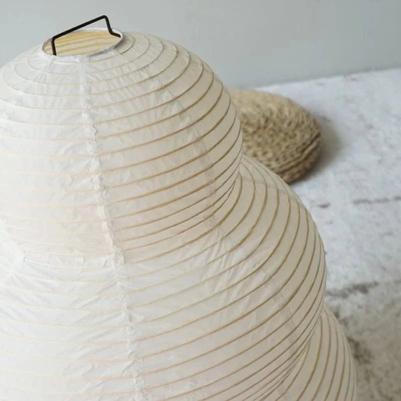 LumiNest™ Japandi tafellamp van rijstpapier met drie lagen – productafbeelding 4